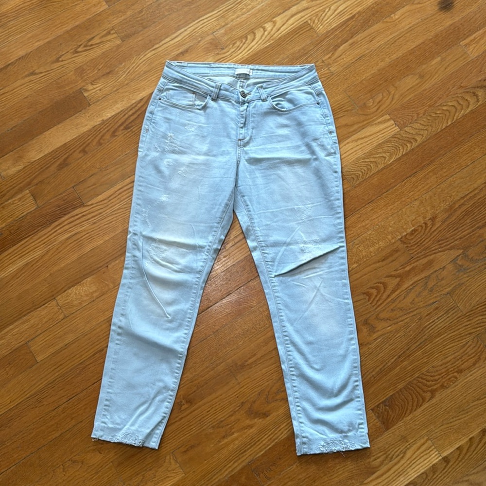 Charles Vögele Eva Slim Distressed Jeans